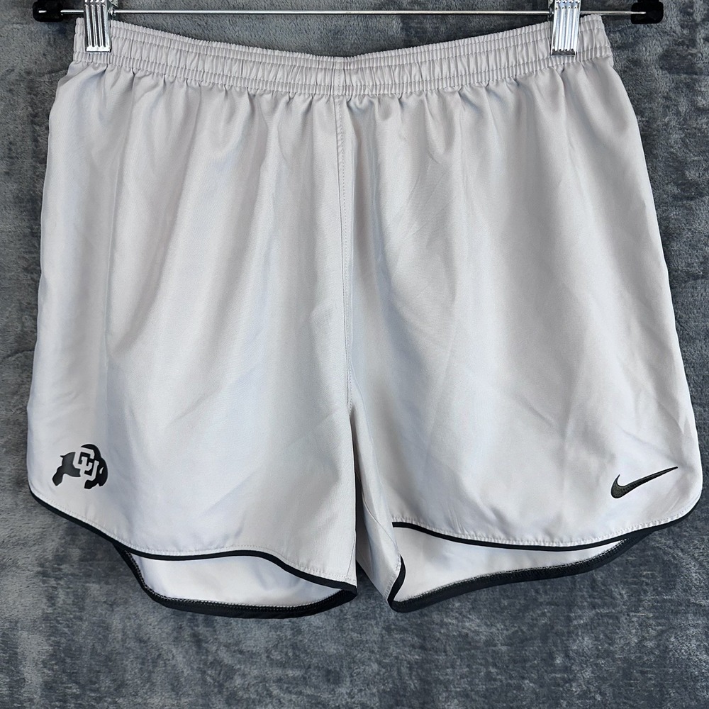 Nike Dri-FIT Slim Fit Colorado Buffaloes Mens Athletic Shorts L Gray 3in